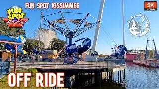 Fun Spot Kissimmee Park Off Ride Footage 5K 60FPS | Free Use With Credit | Kissimmee Orlando