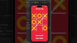 Tic-Tac-Toe game made with Flutter