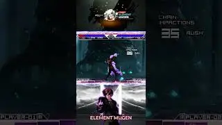 [KOF Mugen] Orochi Element Kyo Combo #kofmugen #combo