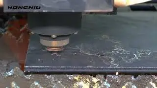 6000W/6KW Fiber Laser Cutting Machine Cutting 12mm Carbon Steel