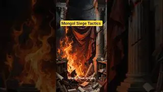 Mongol Siege Tactics Short History Documentary. #shorts #shortfeeds #MilitaryHistory #Mongols