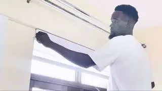 How to install zebra blind #zebrablinds #homedecor #kenya