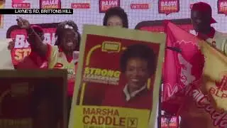 Marsha Caddle at Laynes Road National meeting, election 2026