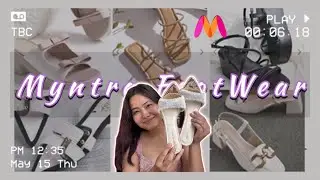 Myntra Pinteresty Footwear | Heels,Platform,flats | Myntra Haul #myntra
