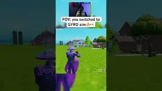 am I the first gyro aim pro?🤔👀 #shorts #fortnite #funny