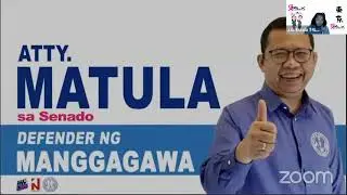 A talk with Atty.  Sonny Matula