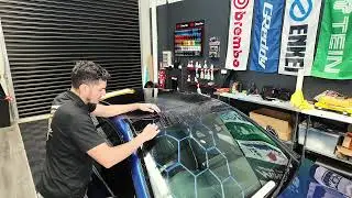 Mercedes Benz C63s -DIY PPF KIT - Front Acrylic Roof