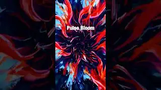Pulse Bloom | When bass frequencies burst into color and rhythm blooms into motion.