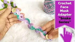 CROCHET [tutorial] Face Mask Adapter 