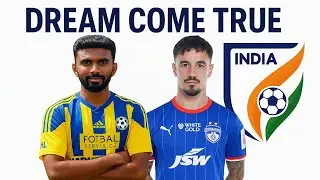 Dream come true Ryan williams and Abneet bharti will represent indian national football team