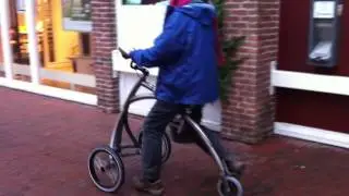 The Alinker&trade; R-volution moves In and Out through doors.