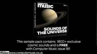 Free sample pack - Sounds of the Universe - FREE with Computer Music 181