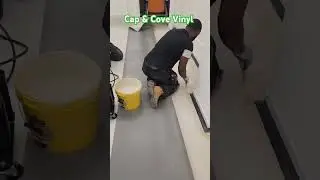 Cap & Cove Vinyl Flooring installation