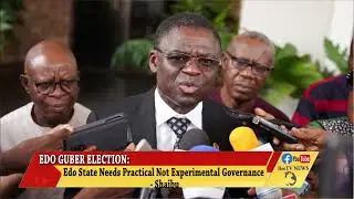 EDO GUBER ELECTION: Edo State Needs Practical Not Experimental Governance - Shaibu