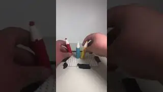 How to make a pencil in Lego #legosets #buildinglegos #timelapse #stopmotion #pencildrawing