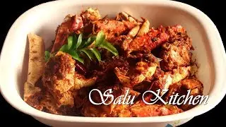 How to make Nadan Crab Roast / Njandu Roast