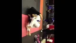 Jiujitsu training.