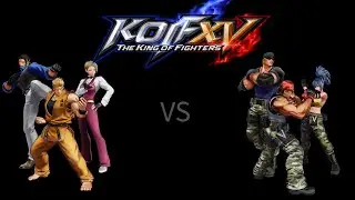 King Of Fighters XV Team Art Of Fighting Vs Team Ikari Warriors (CPU Level 5)