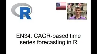 CAGR-based time series forecasting in R