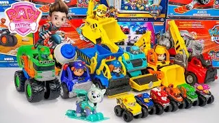 Unboxing Experience, Ultimate Paw Patrol Construction Truck Toys | Paw Patrol | Pup Squad Racers Toy