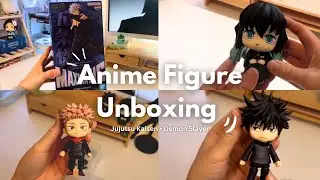 Anime figure unboxing⋆˙⟡ Demon Slayer | Jujutsu Kaisen 