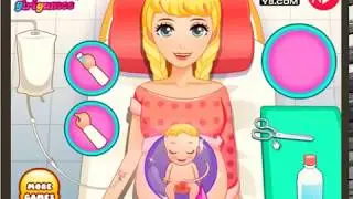 Elsa and Anna - Princess Newborn Baby  game y8 [Elsa and Anna]