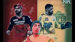 RCB vs CSk match live gameplay rc20 ipl |