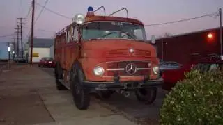 1964 Mercedes Benz Metz 4X4 Fire Truck