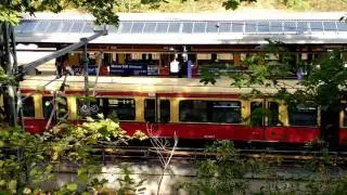 Ankunft der S 5 Messe S&uuml;d /Eichkamp