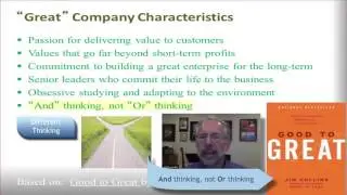 Lean Leadership Course with Jeffrey K. Liker - about Good to Great