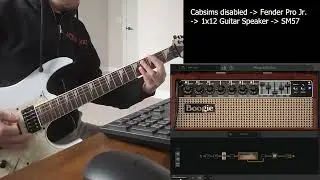 How Metal Ampsims sound with a 15W Tube Amp