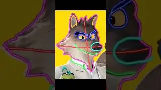 Mr.Wolf 😎 drawing from bad guys 2 | step by step tutorial