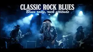Vintage Blues Rock inspired by Gary Moore, Muddy Waters & Cream | Relaxing Night Drive
