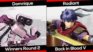 Domnique (ROB) vs. Radiant (Ike) - Back in Blood V - SSBU Pools WR2
