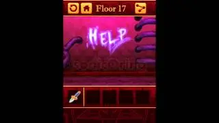 100 Hell 3D Chambers of Devil Floor 17 Walkthrough