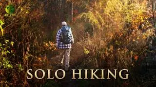 Solo Hiking Along the Chattahoochee River (Hiking and Relaxation Video) - 4K Zen