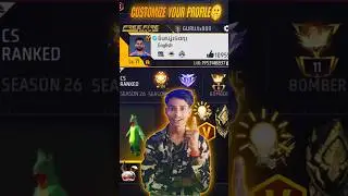 Customize your profile free fire OB 46 update profile edit #shorts #video 🇮🇳