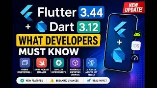 Flutter 3.44 + Dart 3.12: What Developers Must Know