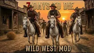 7 DAYS TO DIE WILD WEST MOD Horde Night