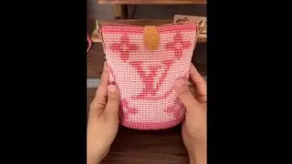 [4편] 루이비통st 미니 크로스백 [LOUIS VUITTON][crochet DIY]