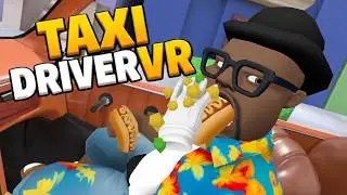 Стал таксистом в TAXI DRIVER VR