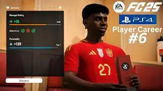 FC 25 PS4 | Player Career Ep#6 - Yamal Becomes the player of the match