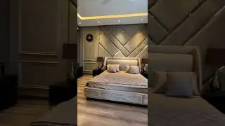 luxury bedroom look like a five star hotel #trending #viral #video #interiordesign #interior
