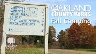 Oakland County Parks Fall Camping
