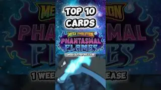 TOP 10 POK&Eacute;MON CARDS FROM PHANTASMAL FLAMES!🔥