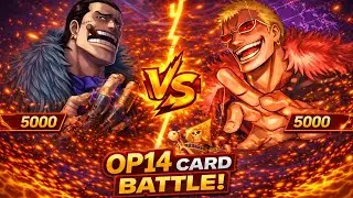 Just get in the ground! One Piece TCG: B Crocodile Vs P Doffy