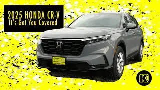 Система мониторинга слепых зон на Honda CR-V 2025 года