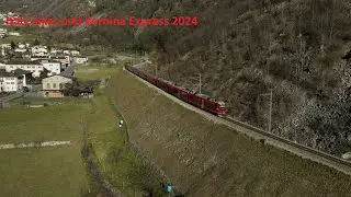 Beautiful lakes of northern Italy, as well as the UNESCO World Heritage Bernina Express train.
