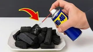 Few People Know The Secret Function Of WD 40 + Charcoal! Every House Needs This But No One Does It