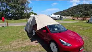 Tesla Road Trip & Chill Camping at Great Otway 🏕️ | Tentsla X1 Made It Easy!